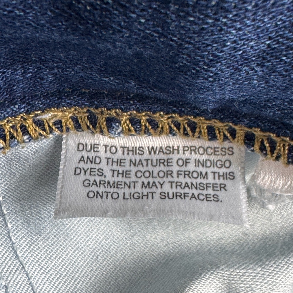 J Crew Women's Jeans Size 28 9" Vintage Slim Straight Blue Denim Whiskering - Picture 9 of 9